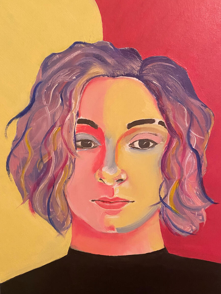 Girl (2022) Oil on canvas